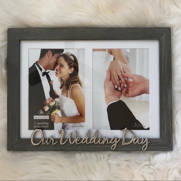 Other - NWT Wedding Day Picture Frame